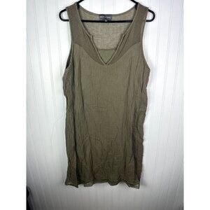 Michael‎ Stars Olive Sleeveless Top Size large